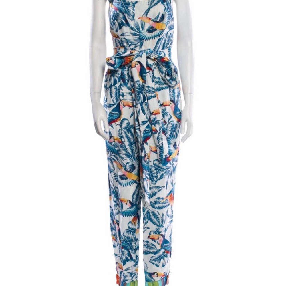 FARM RIO Tropical romper jumpsuit EUC size x small